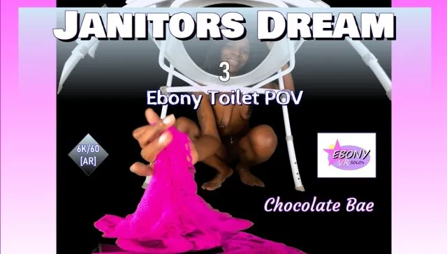 Janitors Dream Vol. 3 – Ebony Toilet POV Squirt Edition [Passthrough]