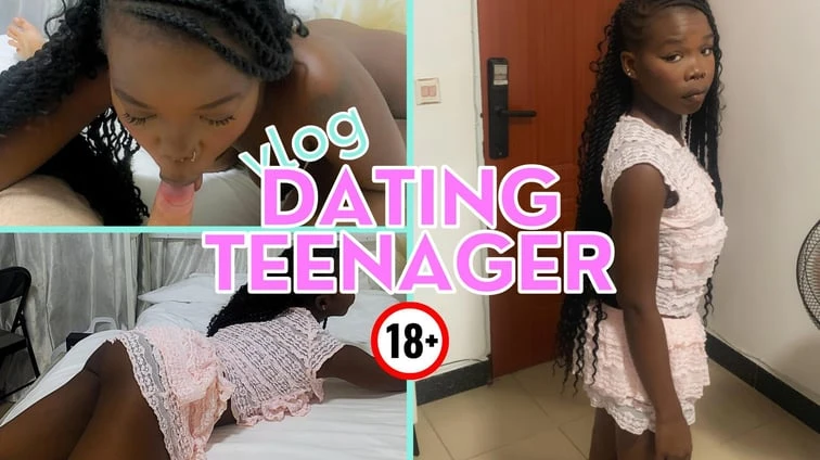 Picked Up Hot Ebony Teen on Dating App. She Gets Wrecked in My Room! Vlog