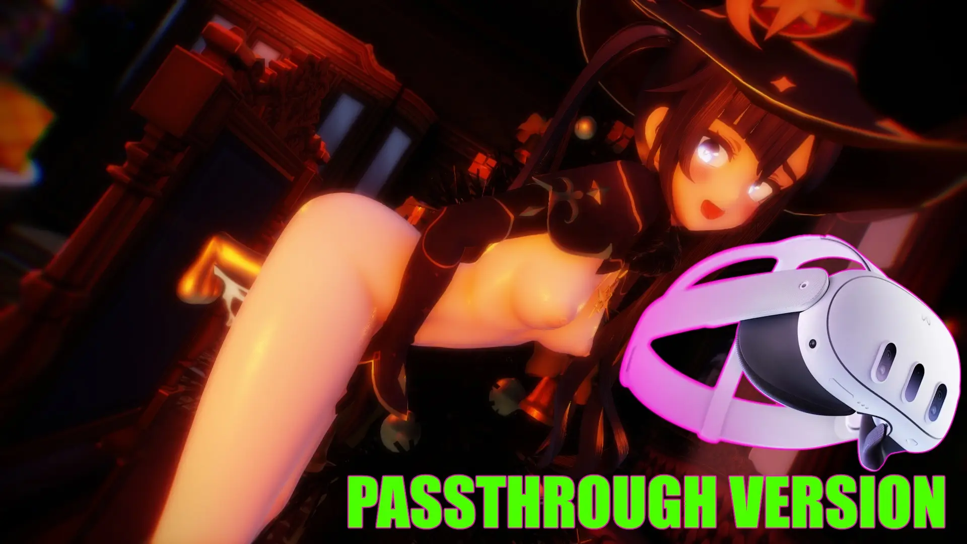 Genshin Impact – Mona Dildo Pleasure – PassThrough (A XXX Parody)