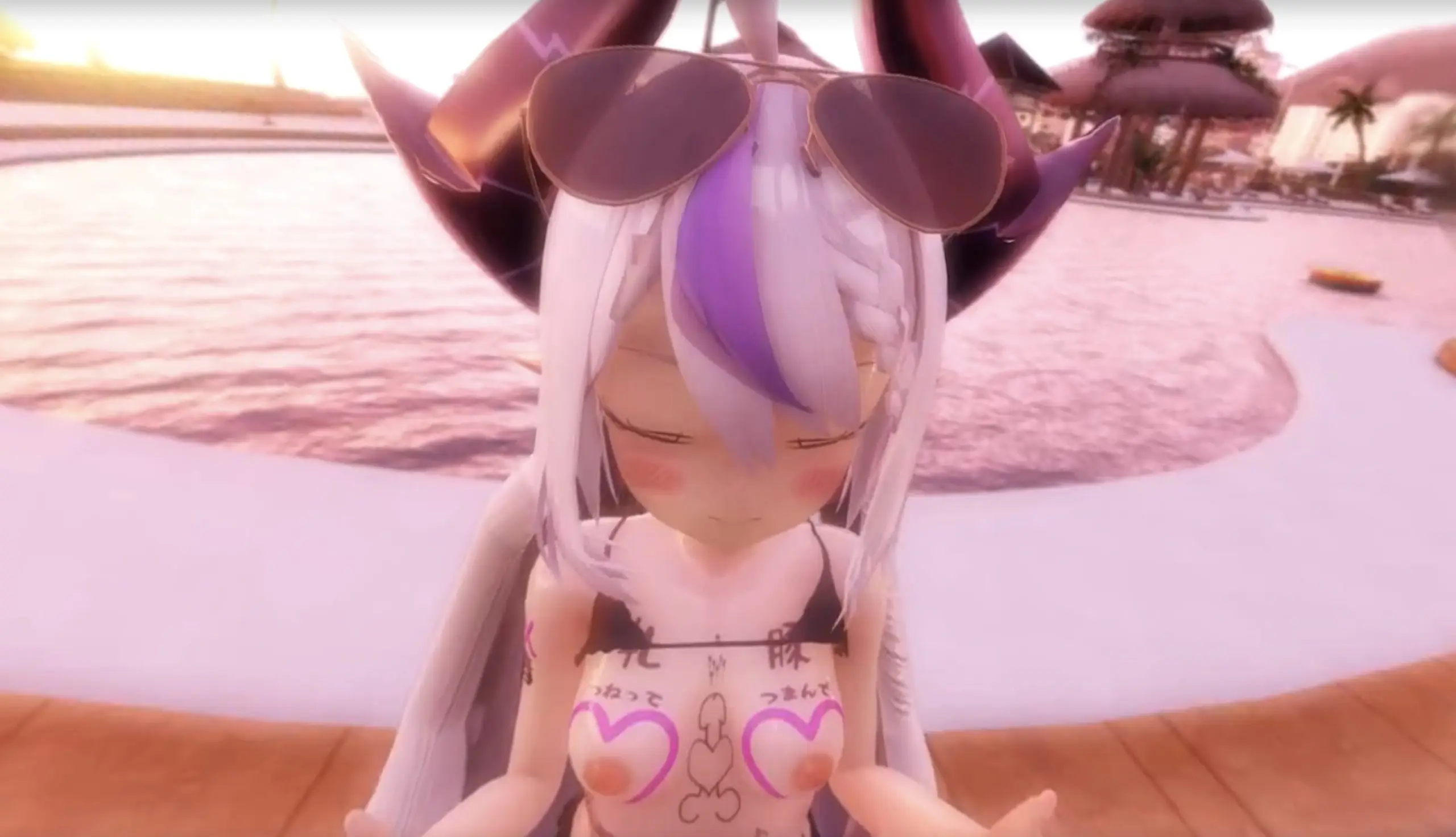 Hololive – Darkness La + Oily ThighJob (A XXX Parody)