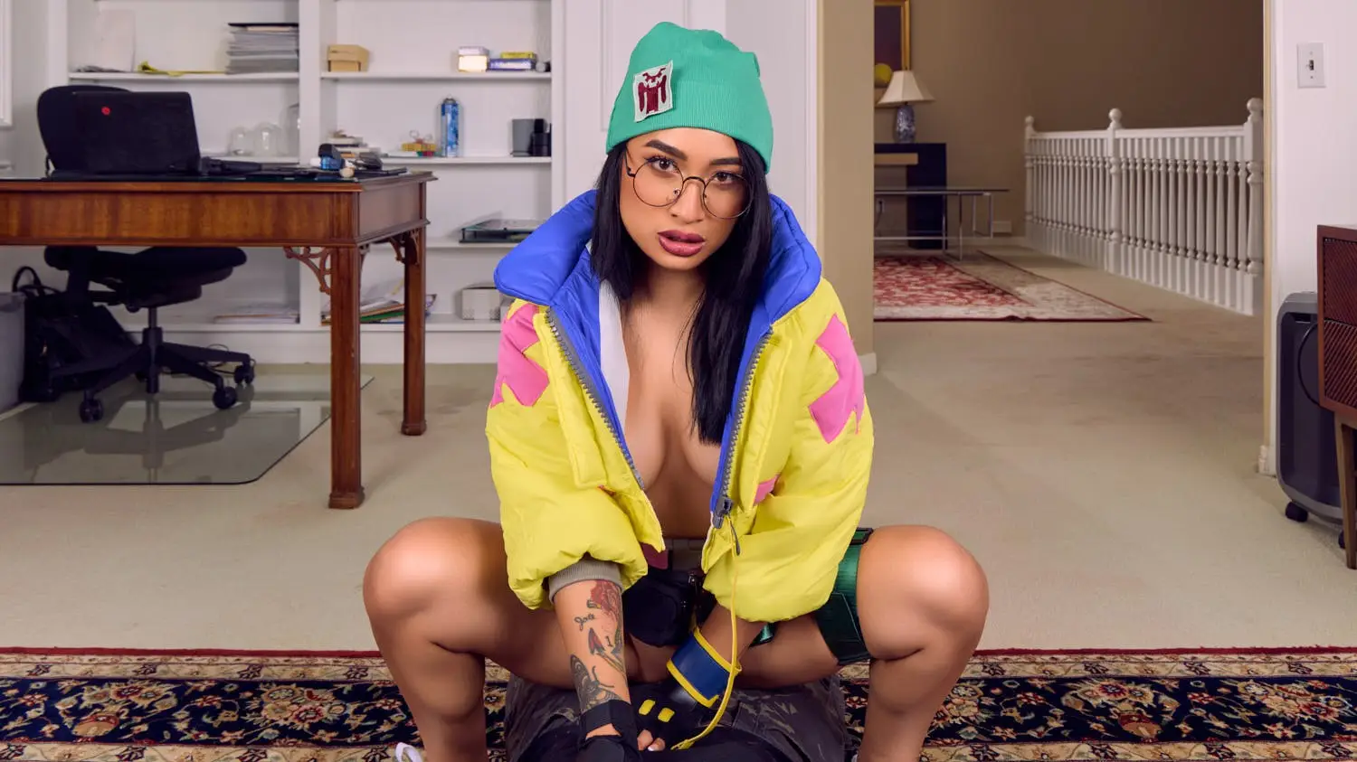 Hooking up with Killjoy from Valorant: A XXX Cosplay Parody