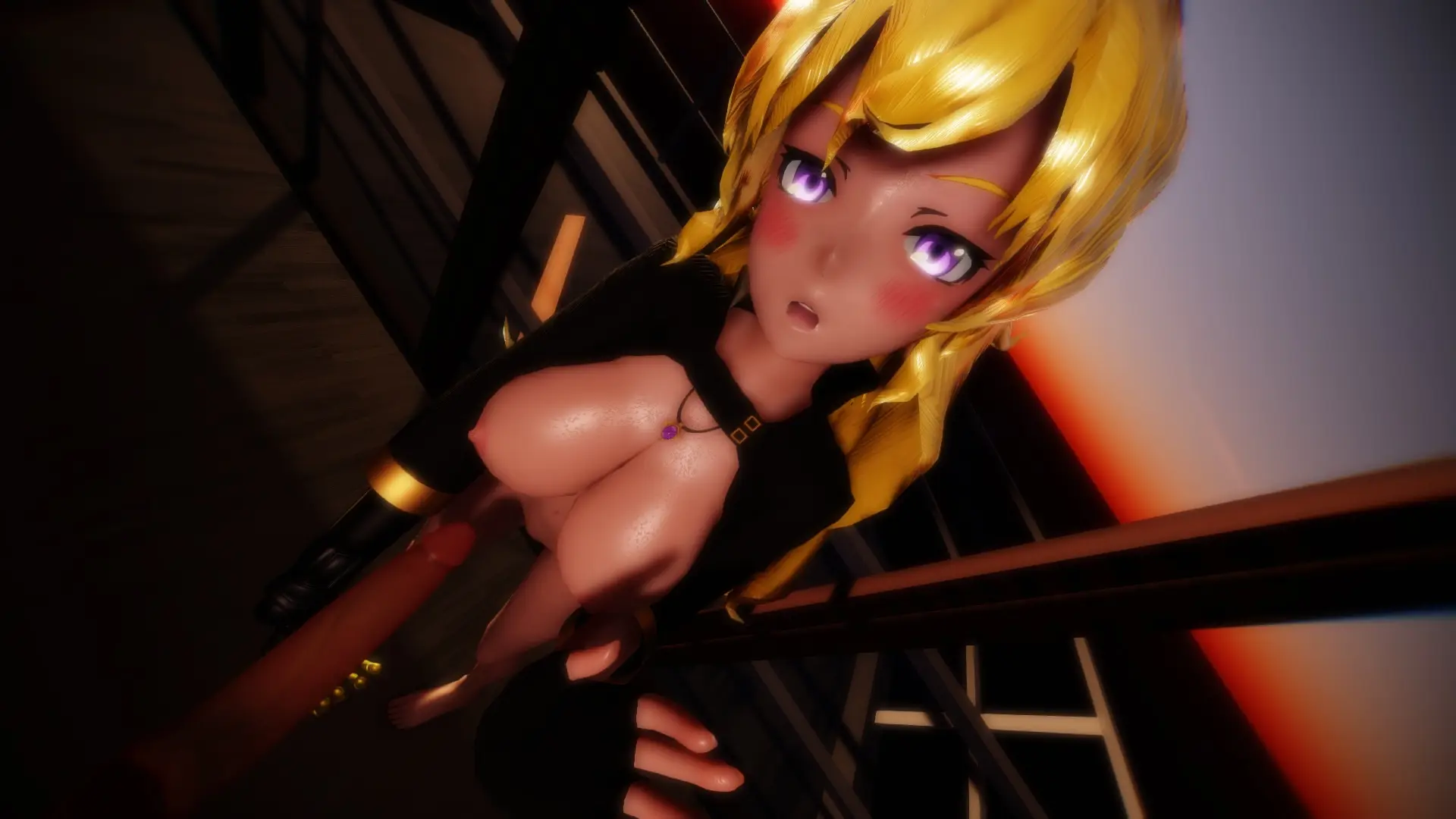 RWBY – Yang Sunset Standing Handjob (A XXX Parody)