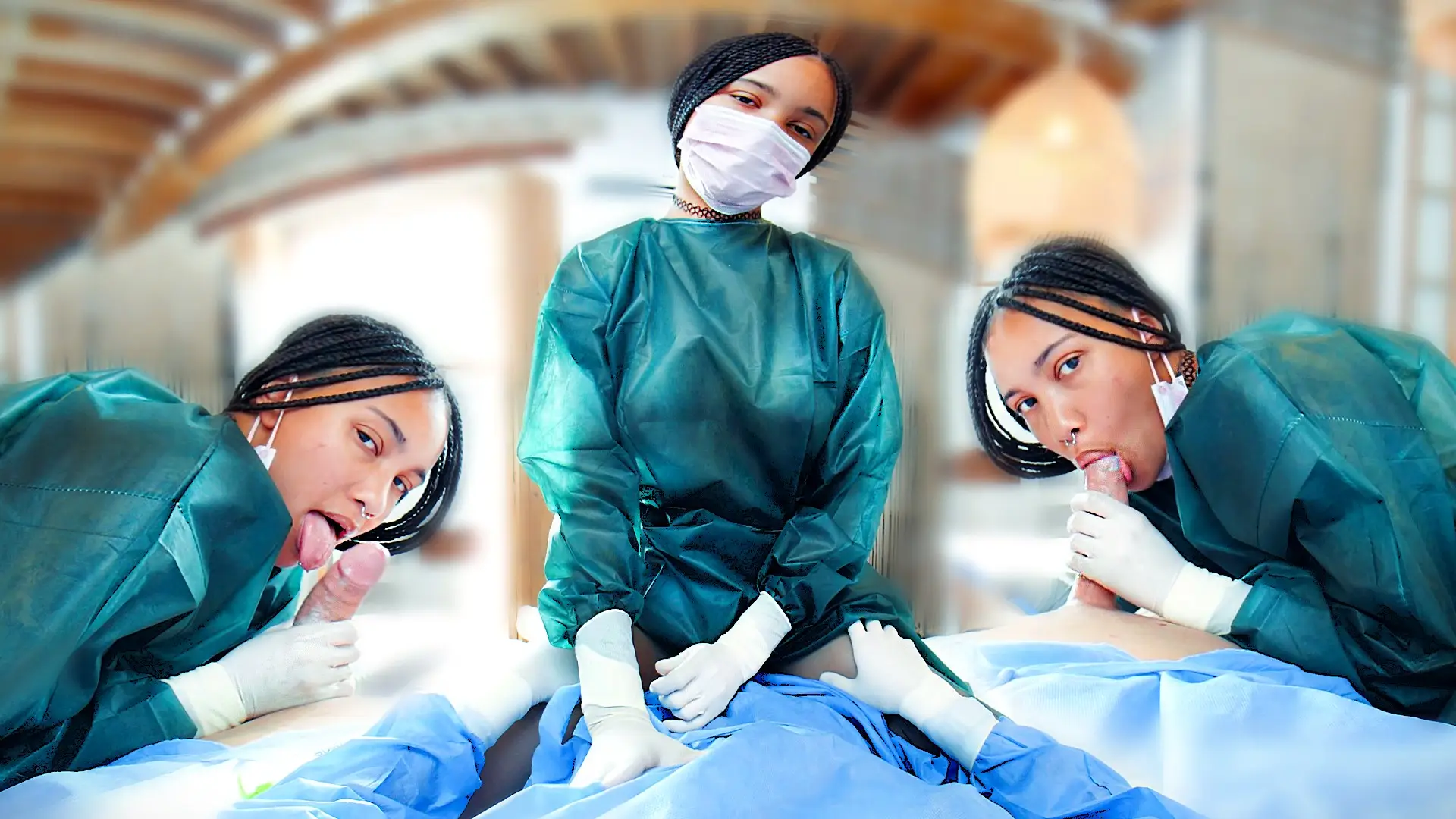 SURGICAL – Horny Med Student Fucks Doc