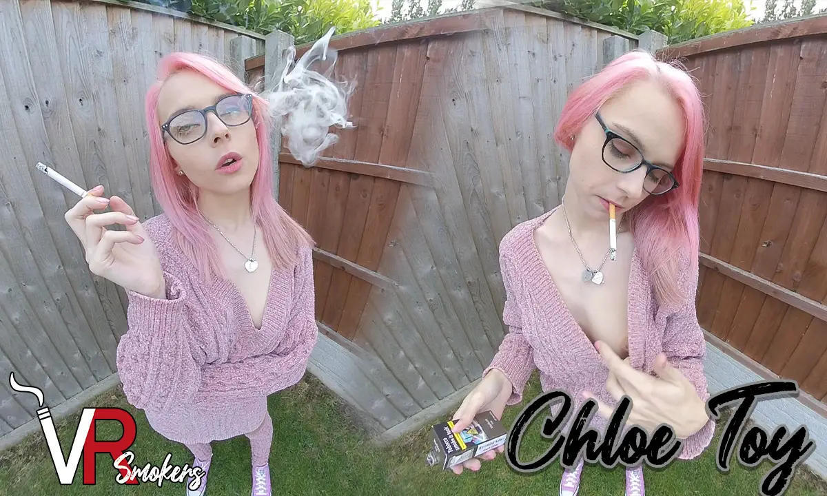 AChloe Toy – Smoking in the Garden