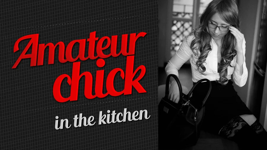 Amateur Chick In The Kitchen – Whipped Cream and Dildos