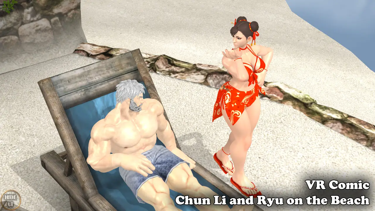 Chun Li and Ryu’s Trip to the Beach (A XXX Parody)