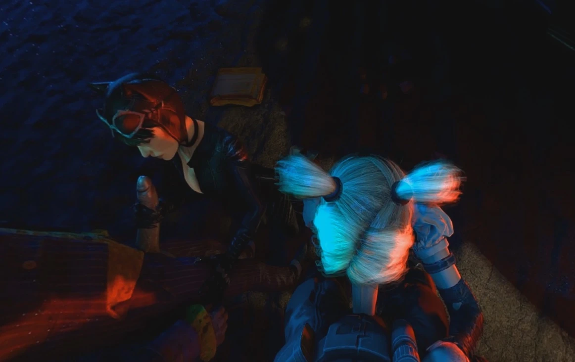 DC Comics – Harley and Catwoman in, “The Competition” (A XXX Parody)