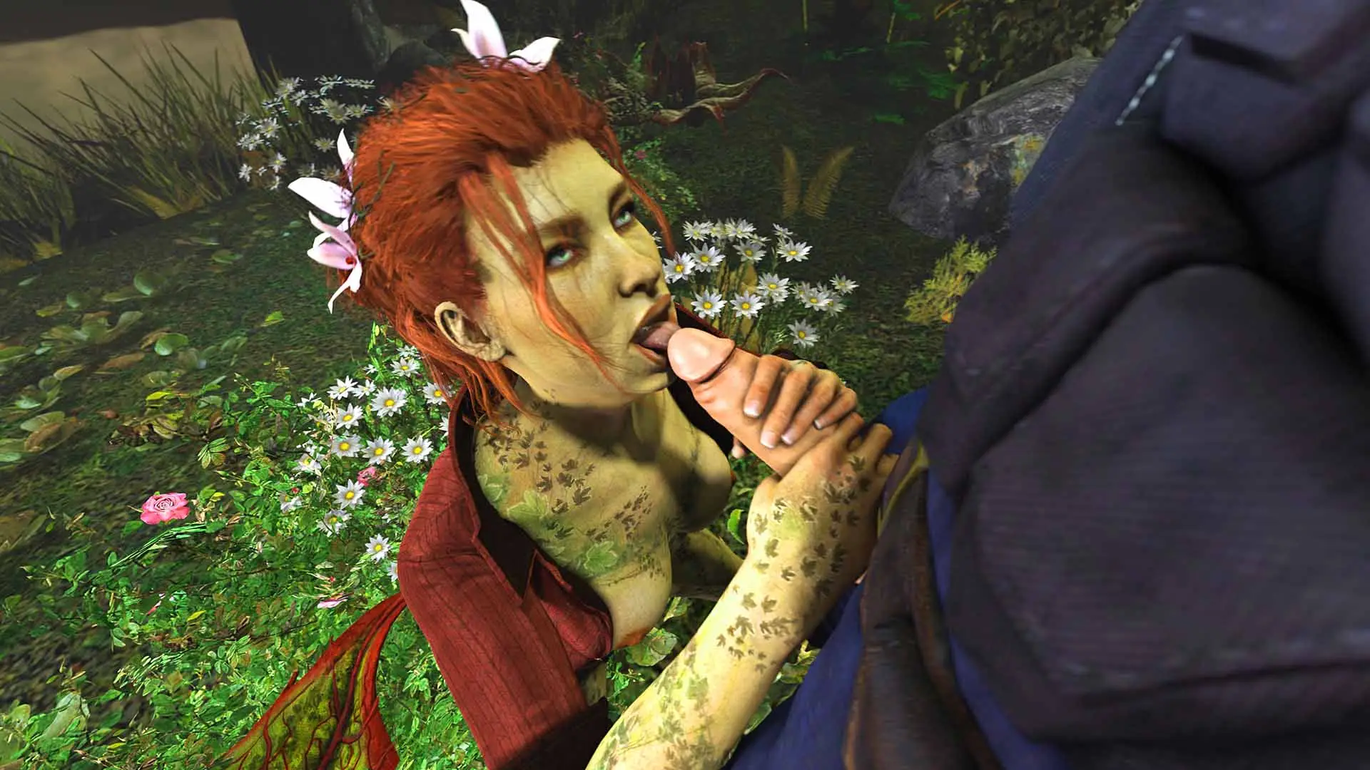 DC Comics – Poison Ivy’s “Monitored” Yard Time (A XXX Parody)