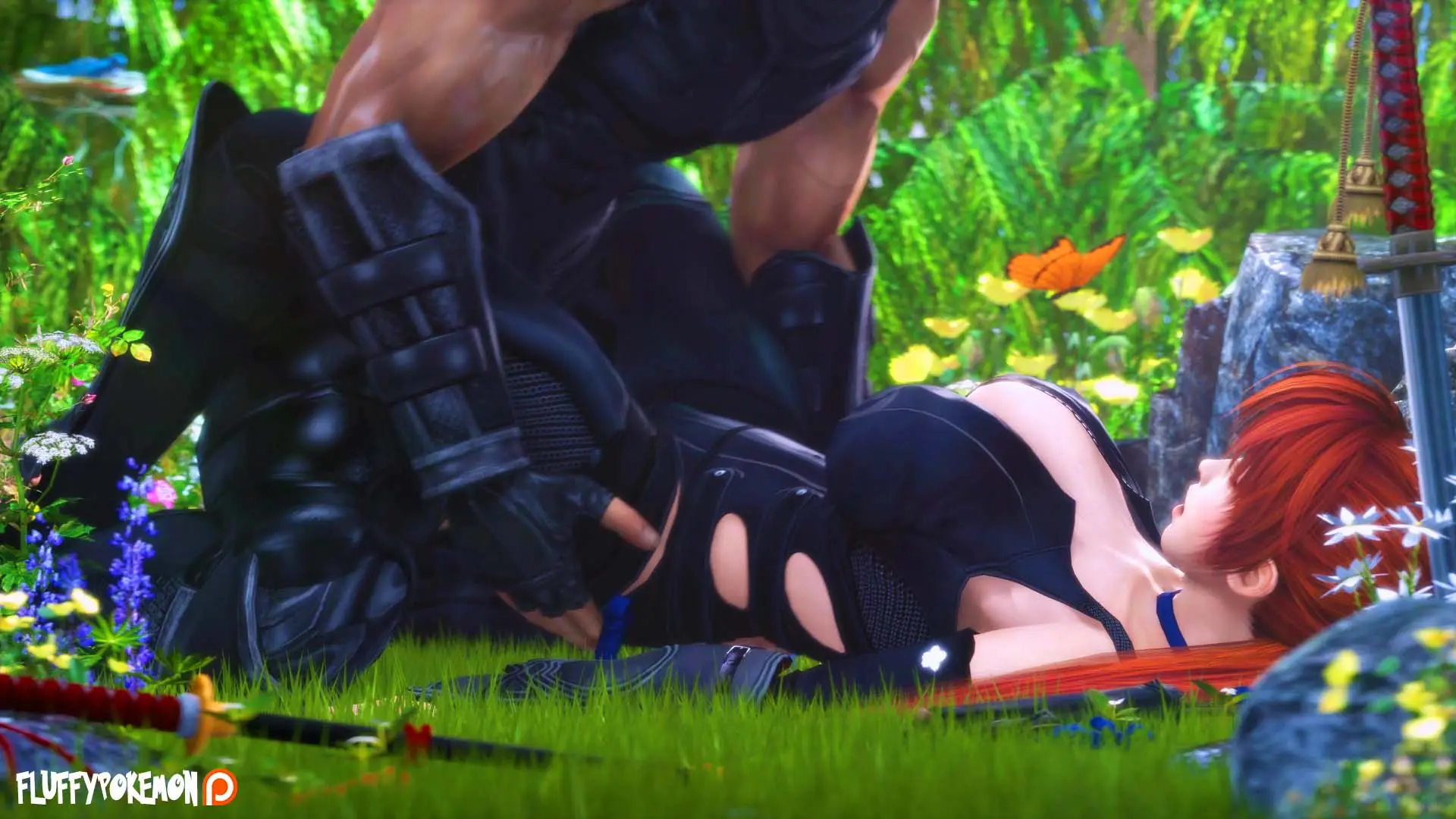 Dead or Alive – Kasumi’s “Sparring” With Ryu Again (A XXX Parody)