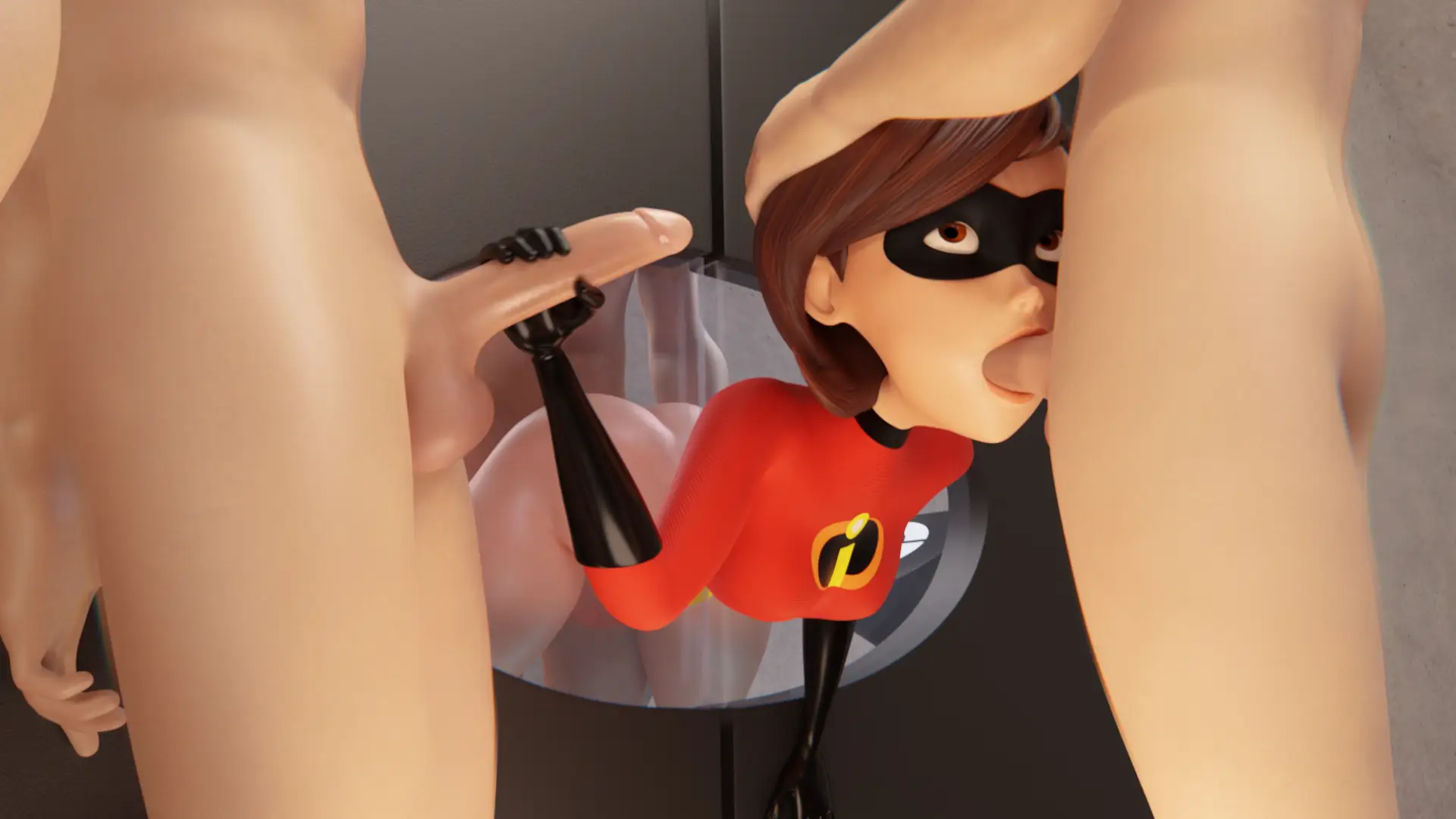 Elastigirl Gangbang (A XXX Parody)