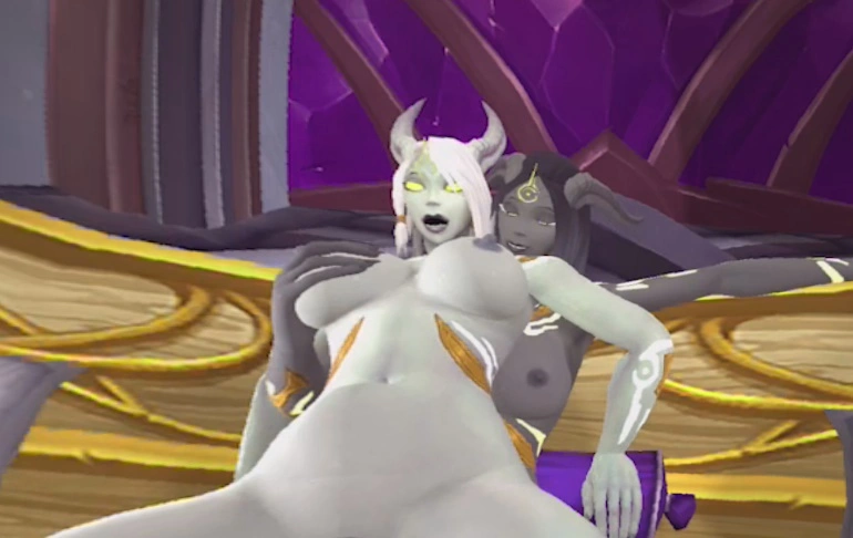 [Futa] Lightforged Draenei Ride – Warcraft (A XXX Parody)