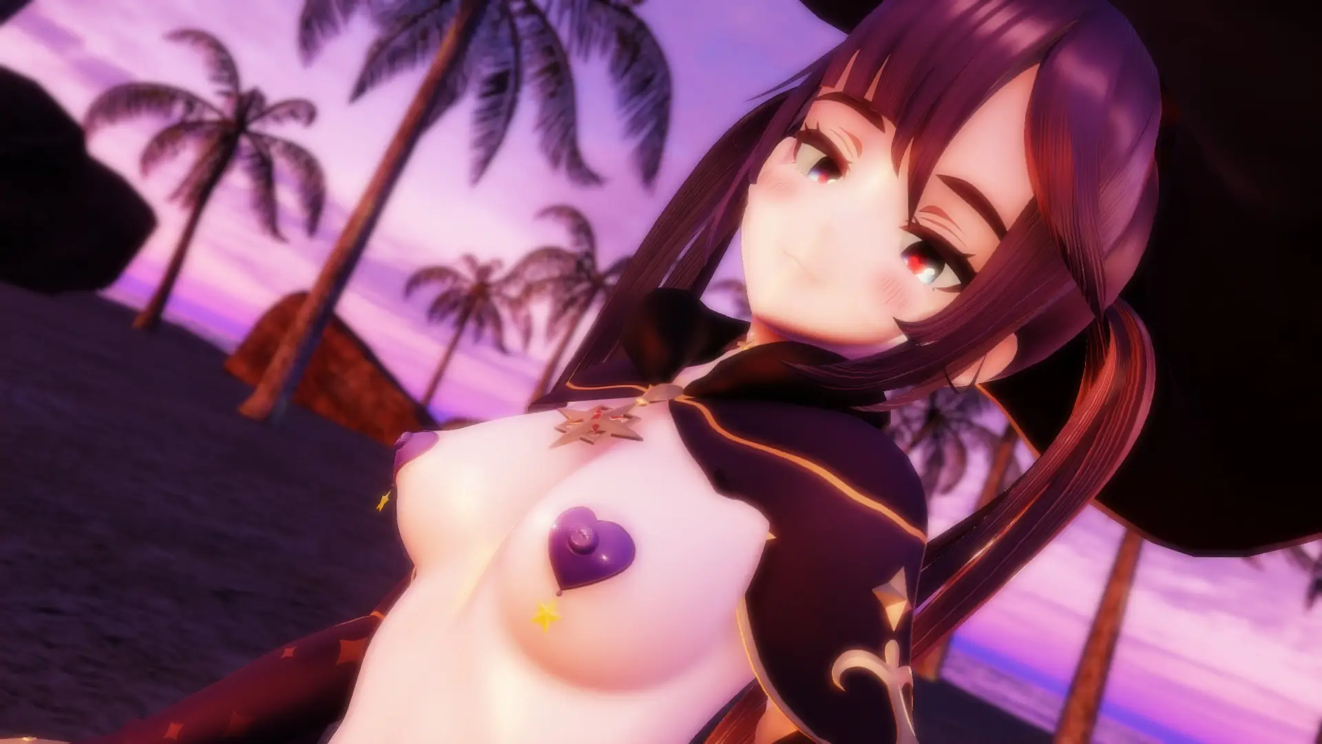 Genshin Impact – Mona beach Sunset Ride (A XXX Parody)