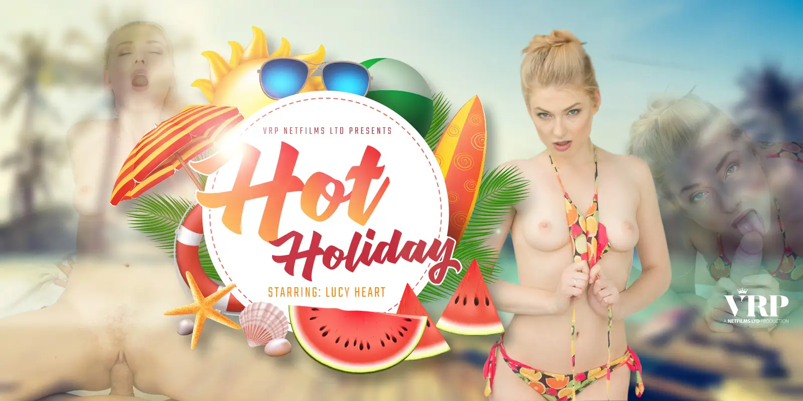 Hot Holiday – Blonde Babe Lucy Heart