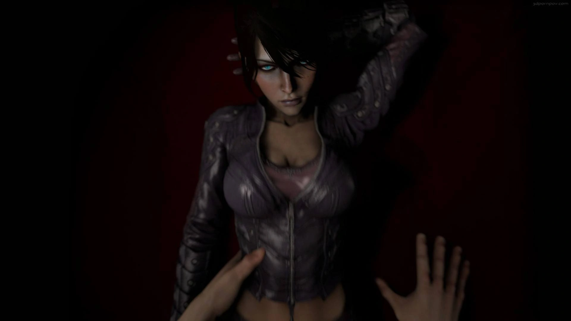 Morrigan Is Wearing Full Leather Just For You (A XXX Parody)