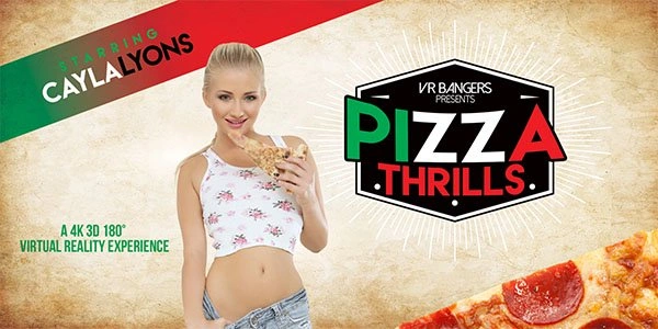 Pizza Thrills – Horny Czech Teen Cayla Lyons Fuck VR