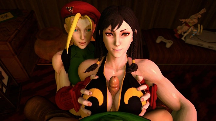 Street Fighter – Endurance Training Involves Boobs (A XXX Parody)