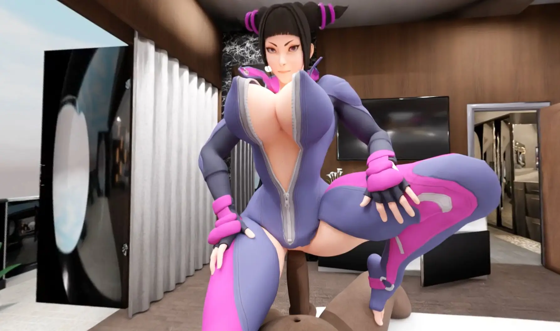 Street Fighter – Juri Han Knows How to Ride (A XXX Parody)