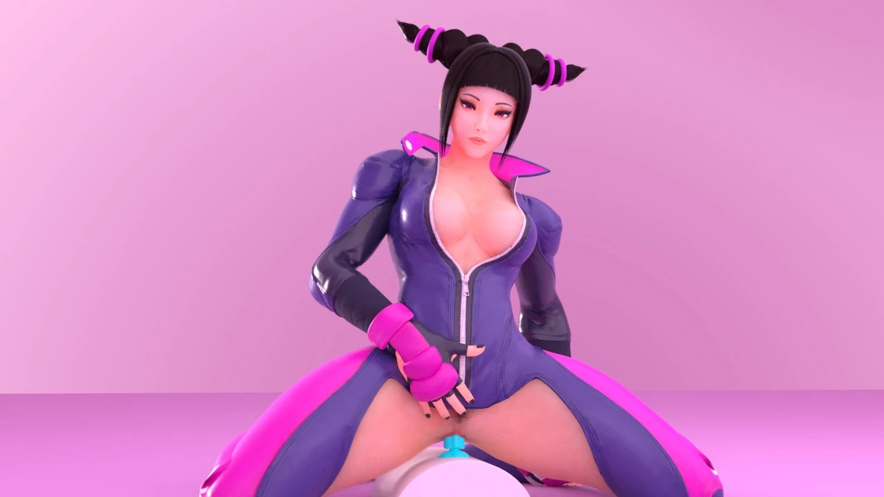 Street Fighter – Juri Han Plays With Her Dildo 4K 60FPS (A XXX Parody)