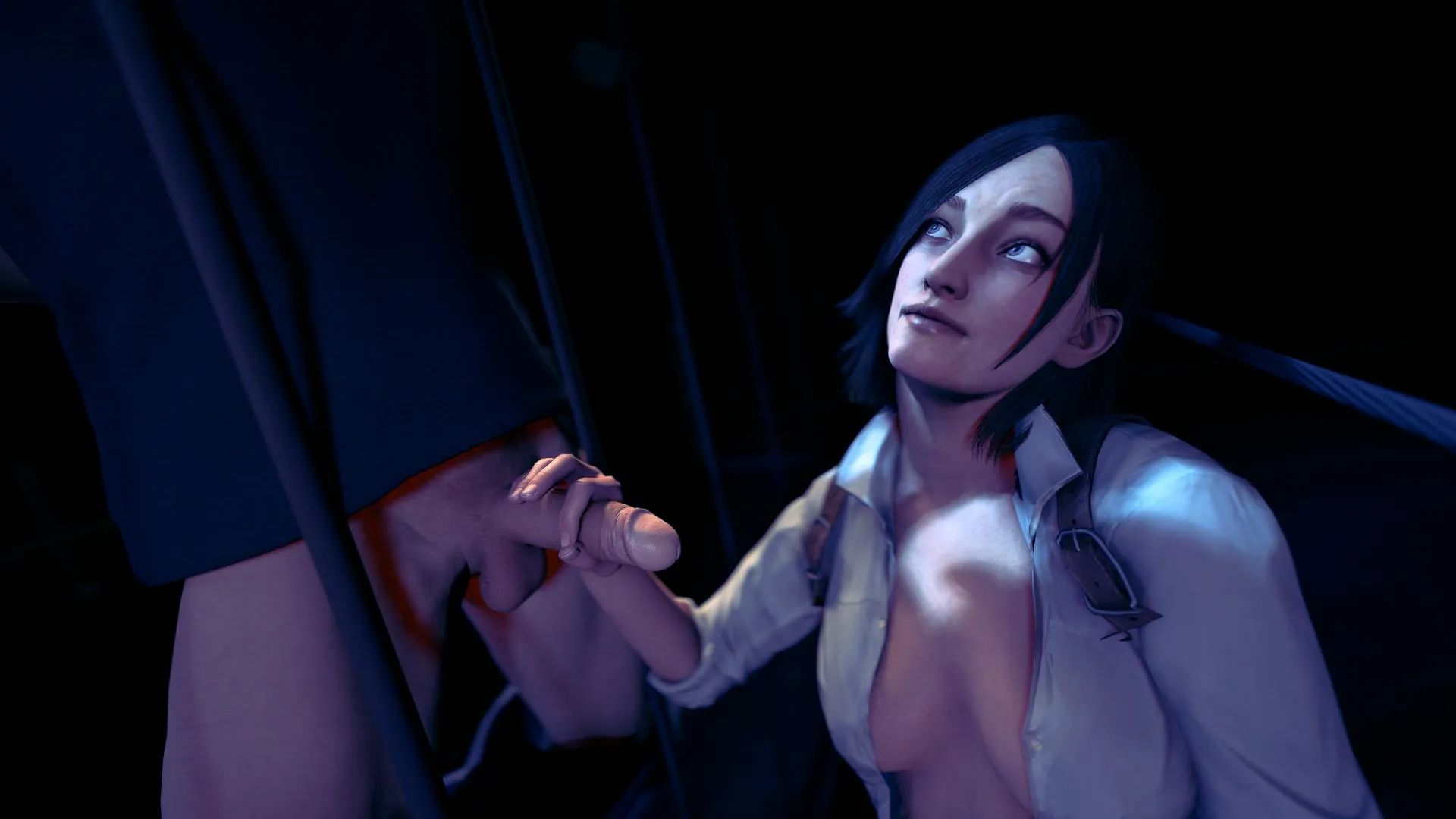 The Evil Within – Hands-on Interrogation (A XXX Parody)