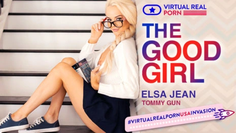 The Good Girl – Teenager Blonde Elsa Jean’s Wet Vagina