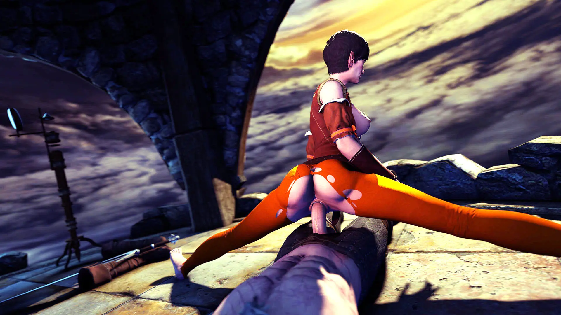 The Witcher – Eveline’s Definitely An Acrobat (A XXX Parody)