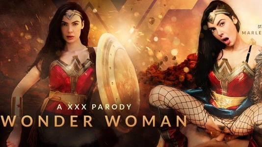 Wonder Woman (A XXX Parody) – Marley Brinx Cosplay Porn