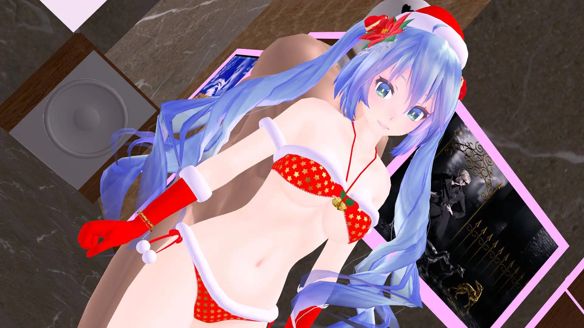Xmas Vocaloid – Miku Thighjob & Buttjob (A XXX Parody)