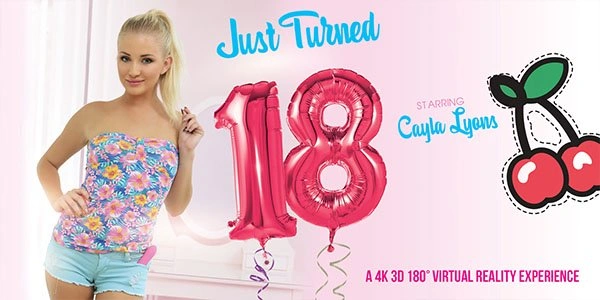 Just Turned 18 – Sexy Tight Teen Starlet VR Masturbation