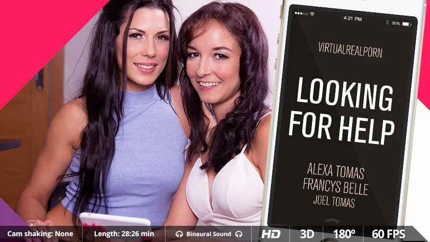 Looking For Help – Seductive Latina Threesome