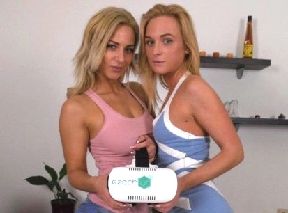 Vinna Reed & Nathaly Cherie – These Girls Love Playing in VR Together