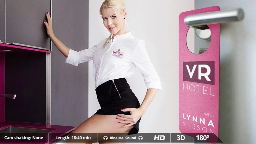 VR Hotel – XXX Room Service from this Hot Blonde