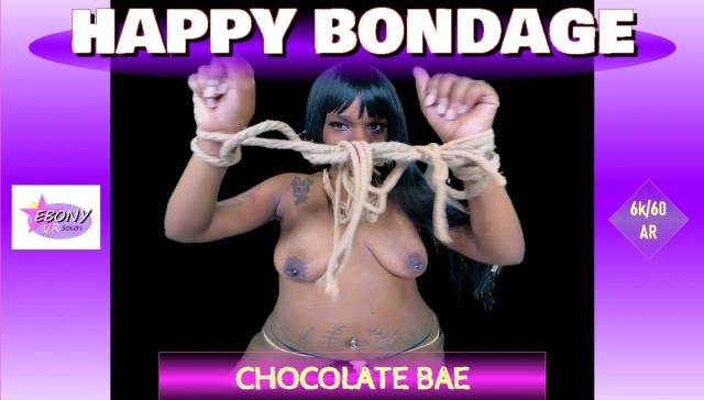 Ebony Bondage Play