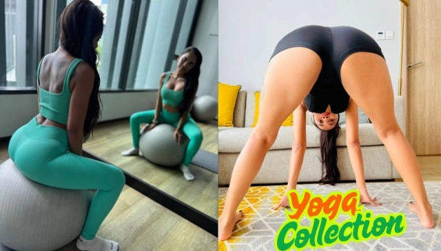 Asian Yoga Moms