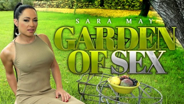 Spanish Babe Garden Fun