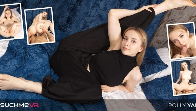 Flexible Doll Polly Yangs Has Fun With A Fat Dick