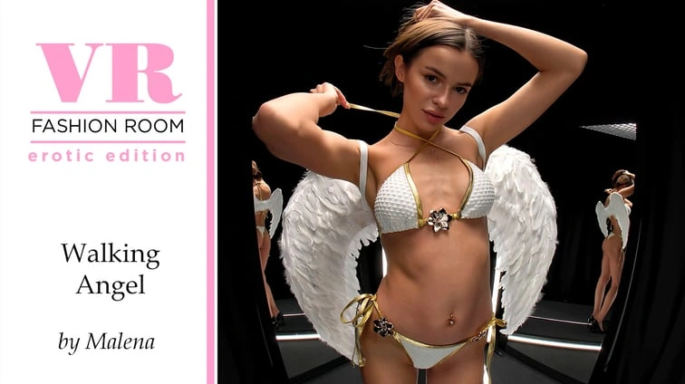 Malenas Treadmill Show Part 1 Walking Angel