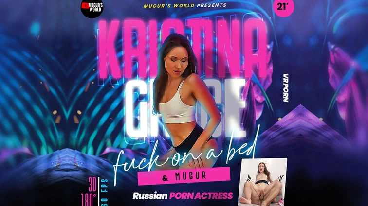 Russian Porn Actress Kristina Grace And Mugur Fuck On A Bed