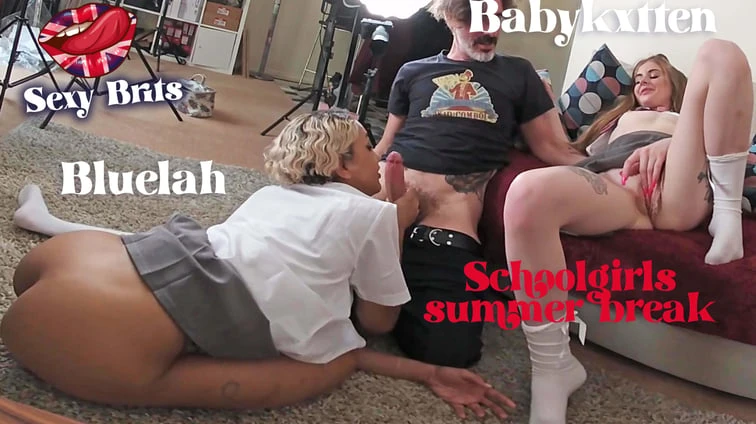 Summer School Break Threesome Voyeur Part 1